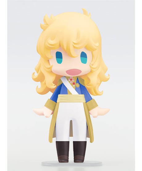 【予約】HELLO! GOOD SMILE オスカル・フランソワ・ド・ジャルジェ　塗装済み可動フィギュア　劇場アニメ『ベルサイユのばら』　[グッドスマイルカンパニー]