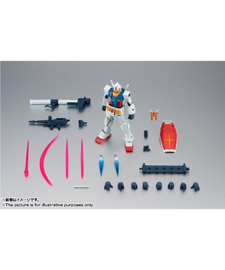 【送料無料】ROBOT魂 <SIDE MS> RX-78-2 ガンダム ver. A.N.I.M.E.　機動戦士ガンダム　［バンダイ］