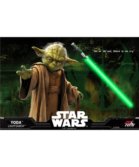 【予約】「スター・ウォーズ」ライトセーバー ④ヨーダ (緑)　［ZD TOYS］