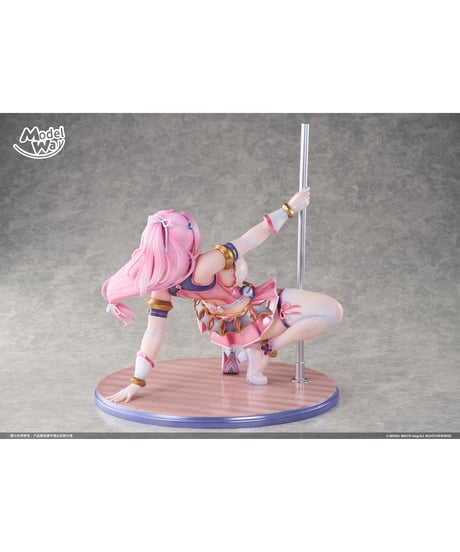 【予約】桜羽桃香 愛玩天使 チアリーピンク Ver. 1/4 完成品フィギュア　［Model Way］