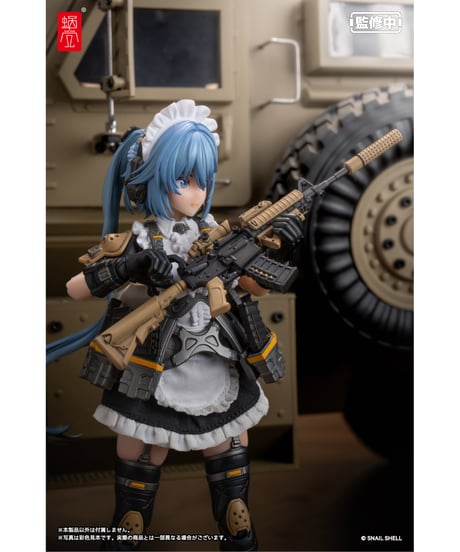 RA-02 タクティカルメイド 常磐和音 1/12 完成品アクションフィギュア　［蝸之殼Snail Shell］
