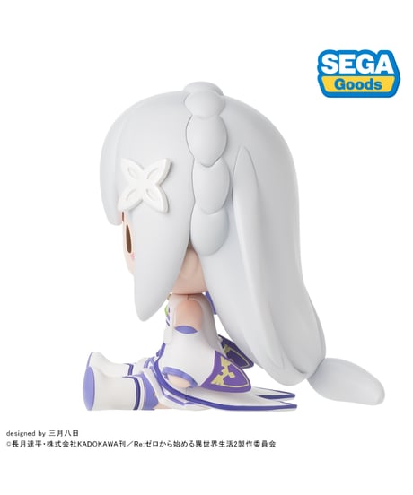 Reゼロから始める異世界生活　ふわぷち デフォルメフィギュア エミリア　[セガ フェイブ]