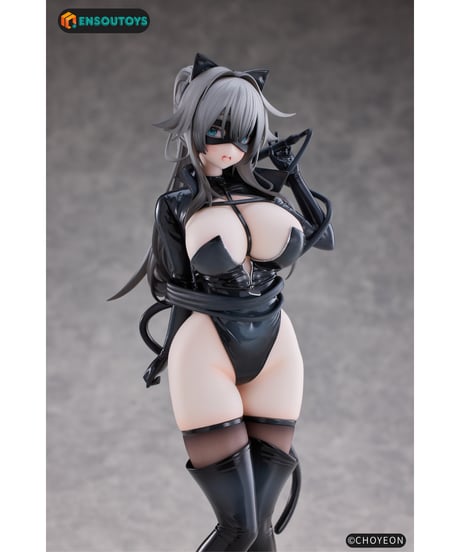 【予約】猫の女 Happyちゃん 1/6 完成品フィギュア 異色版　［ENSOUTOYS］