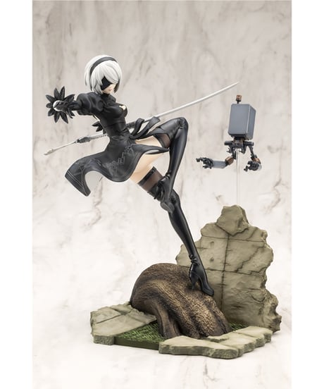 NieR:Automata Ver1.1a　ARTFX J 2B　PVC塗装済み完成品
