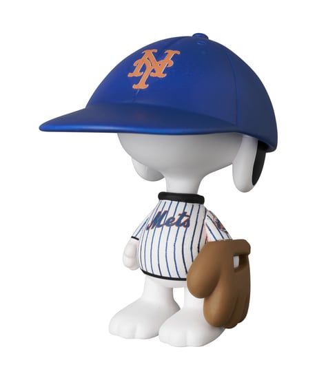 【予約】【送料無料】ウルトラディテールフィギュア No.931 UDF MLB × PEANUTS NEW YORK METS SNOOPY　［メディコム・トイ］