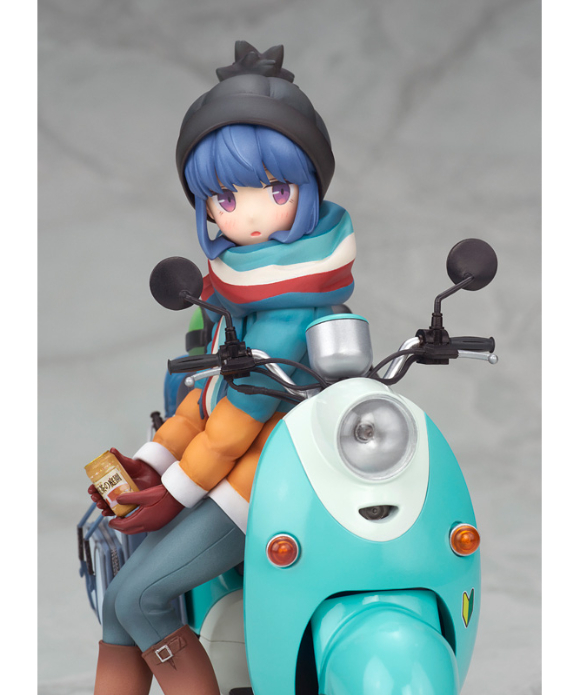 志摩 リン with スクーター【再販】 1/10スケール PVC&ABS製塗装済完成