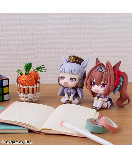 ウマ娘 プリティダービー 　るかっぷ ゴールドシップ/ダイワスカーレット　全２種　彩色済みフィギュア