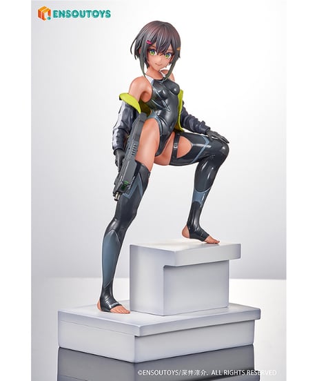 『ARMS NOTE』 水泳部の部長ちゃん　1/7スケール　プラスチック製塗装済み完成品