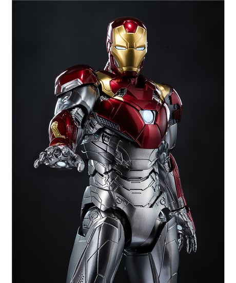 【予約】DLX アイアンマン・マーク47　スパイダーマン:ホームカミング　1/12　塗装済み可動フィギュア　［threezero］