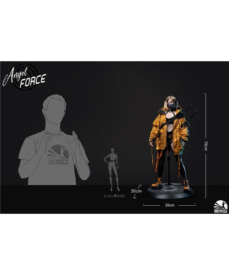 【予約】Infinity Studio Angel Force- Agent Sting 1/3 可動式 シリカゲルフィギュア　[Infinity Studio]