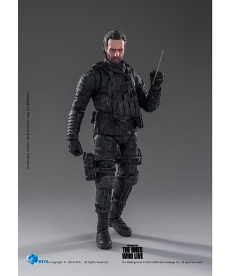 ウォーキング・デッド: ザ・ワンズ・フー・リブ 1/18 アクションフィギュア リック