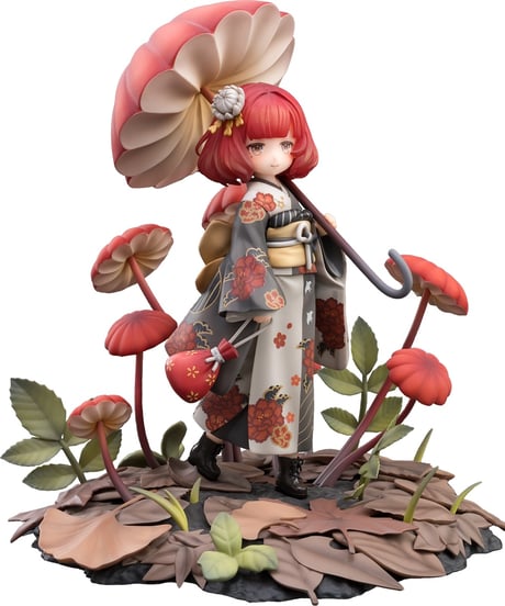【予約】マッシュルームガールズシリーズ No.6 ハエマトケファルスタケ 1/1 完成品フィギュア　［Reverse Studio］