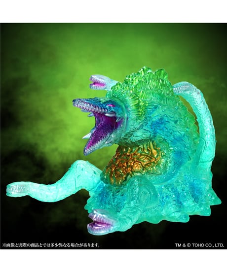 【予約】【送料無料】CCP ミドルサイズシリーズ ゴジラEX【第16弾】ビオランテ クリアグリーン Ver.　［CCP JAPAN］