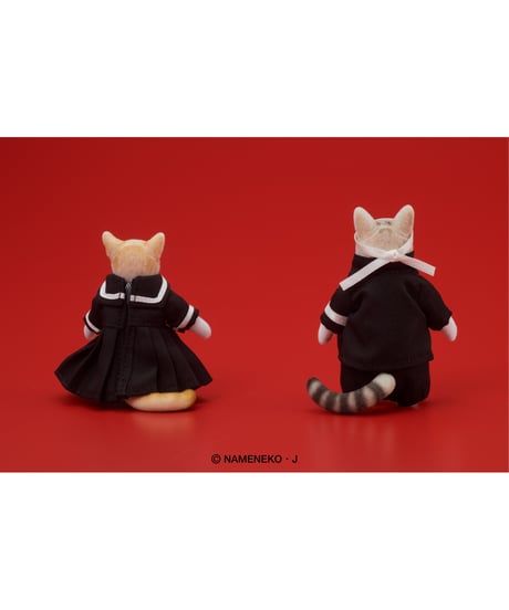 DIGKawaiiACTION 『なめ猫』又吉＆トラ子セット　彩色済完成品可動フィギュア