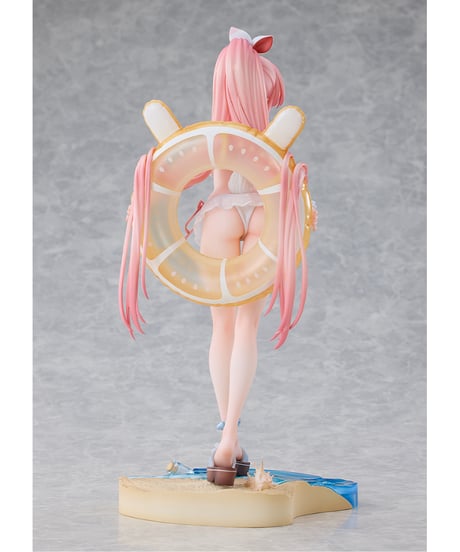 【予約】白いウサギRosu 水着Ver.　1/7スケール　塗装済み完成品　Rosuuriオリジナルキャラクター　［Solarain］