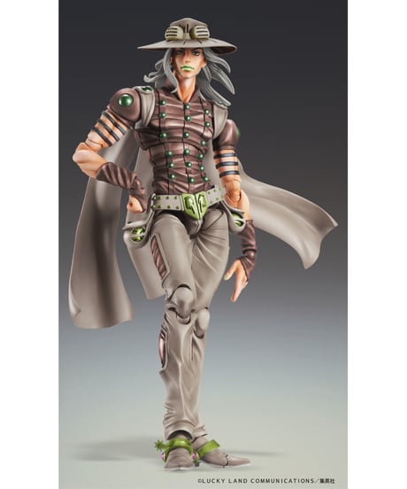 超像可動「ジャイロ・ツェペリ・サード」 『ジョジョの奇妙な冒険 第7部 スティール・ボール・ラン』　塗装済可動フィギュア　[メディコス・エンタテインメント]