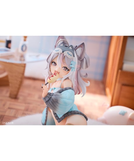 【予約】おやすみおおかみ 灰乃 illustration by へんりいだ 1/6 完成品フィギュア　[Vivify]