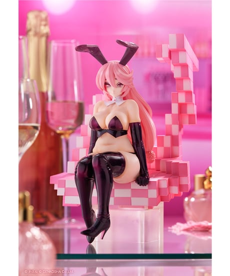 欺き兎 Sitting Bunny by かふん　1/7　PVC塗装済み完成品　［コトブキヤ］