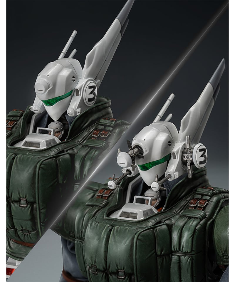 予約】ロボ道 イングラム3号機リアクティブアーマー装備 機動警察