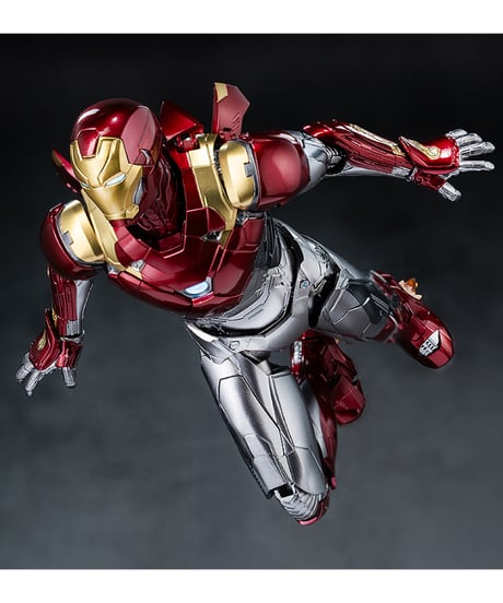 【予約】DLX アイアンマン・マーク47　スパイダーマン:ホームカミング　1/12　塗装済み可動フィギュア　［threezero］