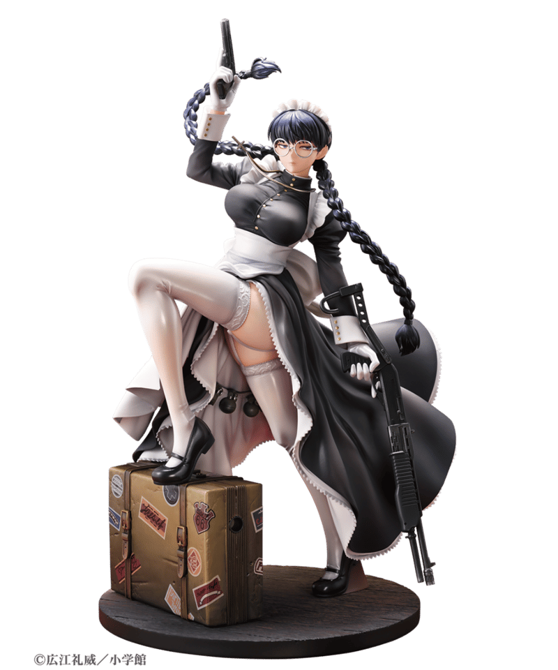 予約】『BLACK LAGOON』ロベルタ 悪夢のメイドVer. 1/7スケール 彩色済