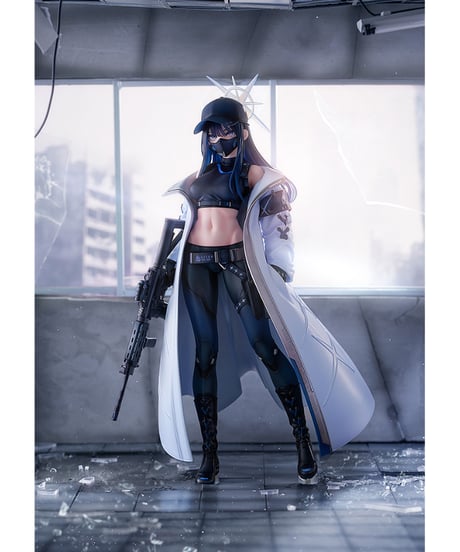 【予約】サオリ　1/7スケール　塗装済み完成品フィギュア　ブルーアーカイブ -Blue Archive-　［Wonderful Works］
