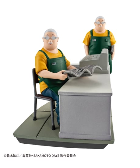プチラマシリーズ SAKAMOTO DAYS カットアウトシーンズ　4個入り1BOX　［メガハウス］