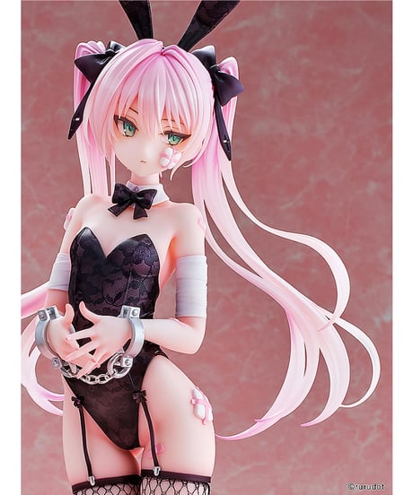 【予約】ハツネ バニーガールVer. 限定版【タペストリー外付】　1/6スケール　塗装済み完成品　illustration by rurudo　[回天堂]