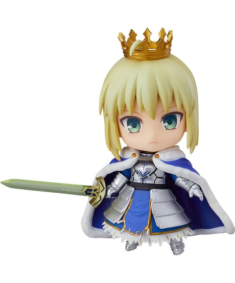 ねんどろいど セイバー/アルトリア・ペンドラゴン 真名開放 Ver.　塗装済み可動フィギュア　Fate/Grand Order　［グッドスマイルカンパニー］
