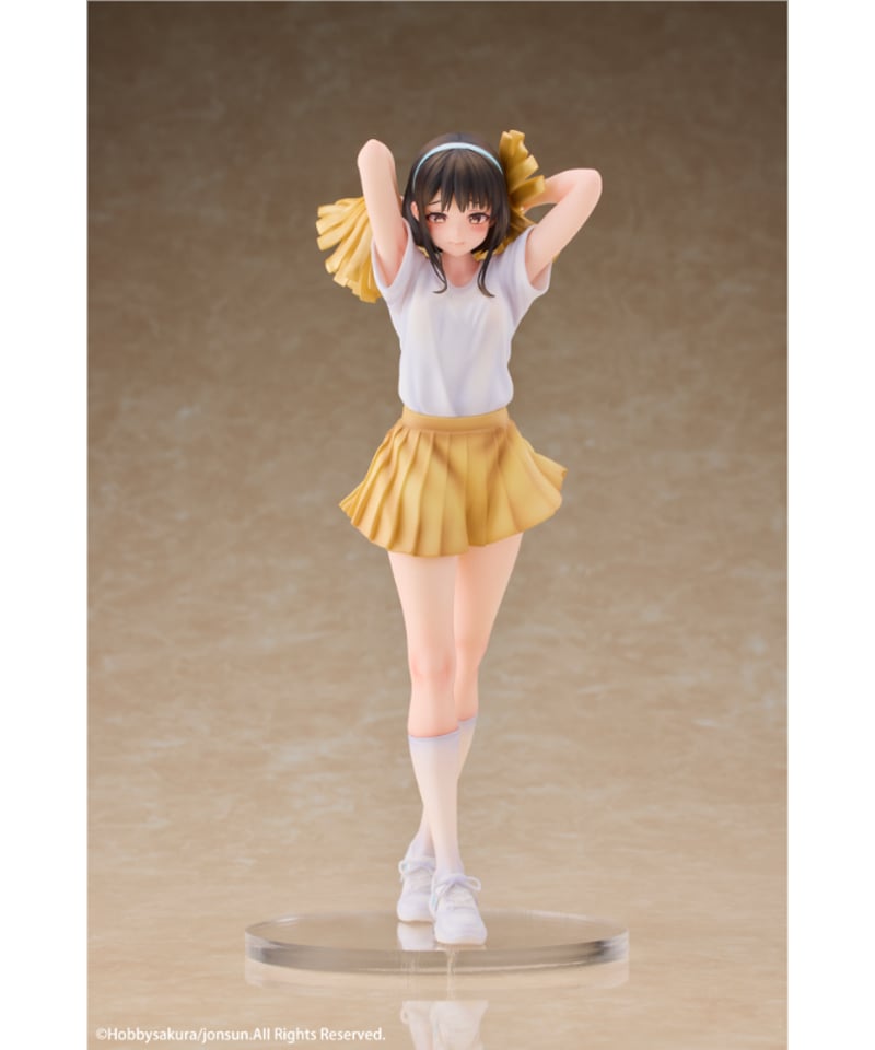 HSK jonsun チアリーダーフィギュア アヤ、ミサキ、リク 3体セット チアリーダー ミサキ Illustrated by jonsun 1/6 完成品フィギュア P