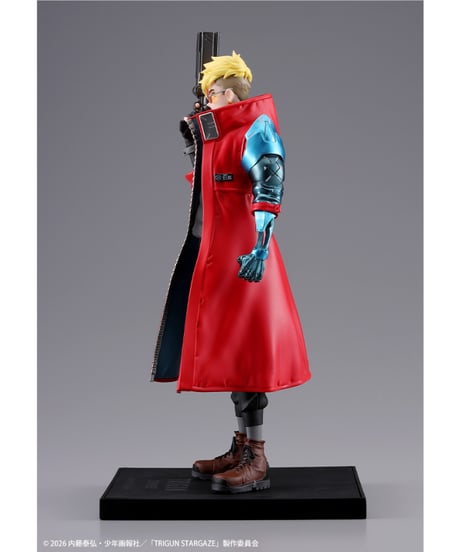 OSHI WORKS ヴァッシュ・ザ・スタンピード TRIGUN STAMPEDE　1/7スケール　PVC塗装済み完成品　［コトブキヤ］