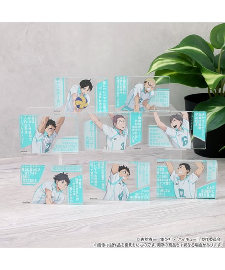 ハイキュー!! アクリルブロックコレクション／青葉城西高校　８個入り１BOX