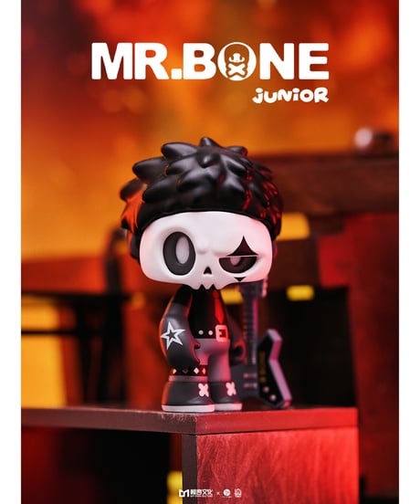【送料無料】MR.BONE「ジュニア（ゾンビーズブロック）」　9個入り1BOX　［マイ・オン・カルチャー］