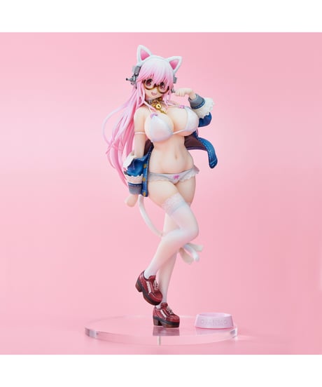 すーぱーそに子 White cat ver. （再販）　彩色済み完成品フィギュア