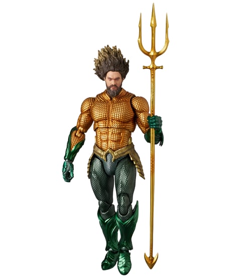 マフェックス No.267 MAFEX AQUAMAN （GOLD & GREEN SUIT）　AQUAMAN AND THE LOST KINGDOM　［メディコム・トイ］
