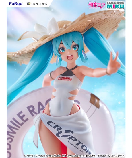 TENITOL レーシングミク 2024 Tropical Ver.　塗装済完成品　［フリュー］