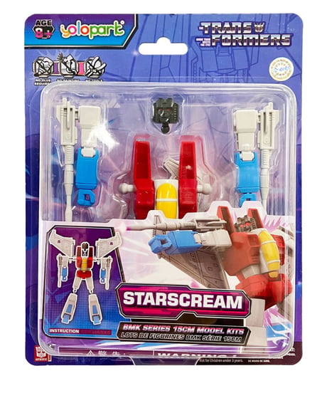 BMK「トランスフォーマー/G1」 オプティマスプライム/バンブルビー/メガトロン/スタースクリーム　全4種　［童友社］