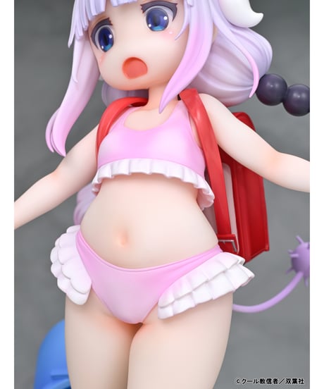 カンナカムイ　おうちでワクワク水着Ver.　小林さんちのメイドラゴン　1/6スケール塗装済完成品