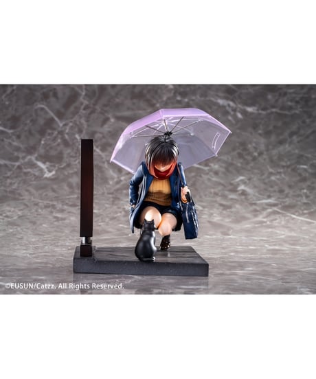 【予約】「雨の日」——出会い Illustrated by Catzz 1/7 完成品フィギュア　［EUSUN］