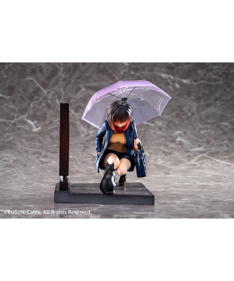 予約】「雨の日」——出会い Illustrated by Catzz 1/7 完成品フィギュ