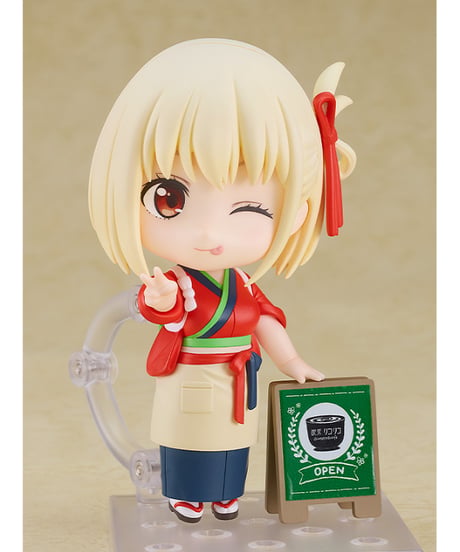リコリス・リコイル　ねんどろいど 錦木千束 喫茶リコリコ制服Ver.　　プラスチック製 塗装済み可動フィギュア