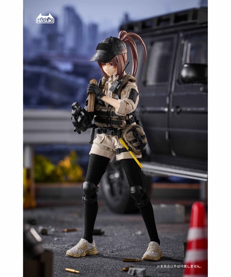 pocket artシリーズ PA006 セキュリティ 冷泉緋世 1/12スケール　 塗装済み完成品アクションフィギュア