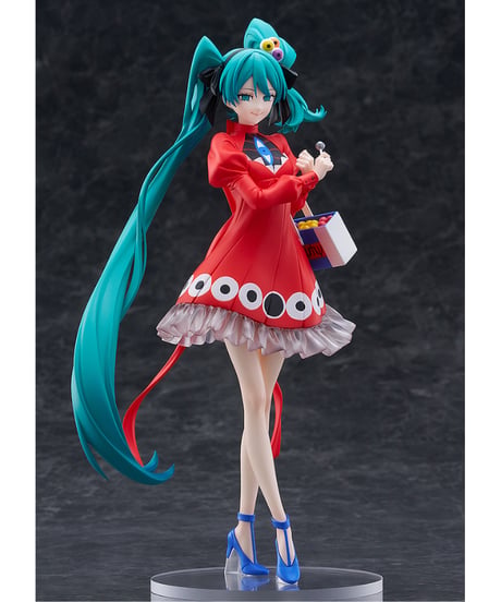 POP UP PARADE 初音ミク プシ Ver. L size　塗装済み完成品　キャラクター・ボーカル・シリーズ01 初音ミク　［グッドスマイルカンパニー］