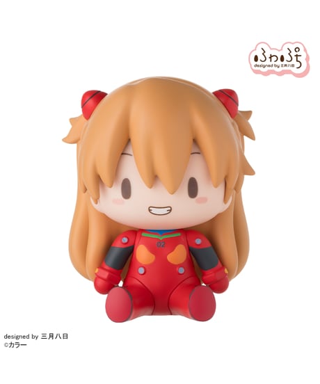 ヱヴァンゲリヲン新劇場版　ふわぷち デフォルメフィギュア　アスカ プラグスーツ　［セガフェイブ］