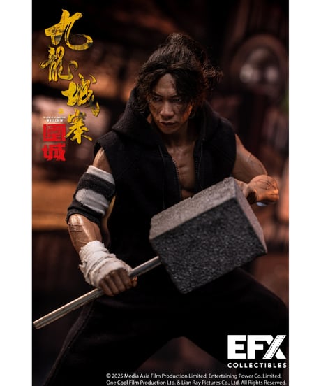 【予約】『トワイライト・ウォリアーズ 決戦！九龍城砦』1/6 アクションフィギュア 四仔(セイジャイ)　［EFXコレクティブルズ］