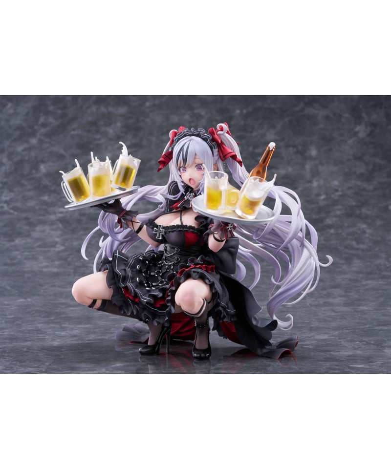 あみあみ限定版　アズールレーン エルベ 見せ場訪れず？ 1/7 完成品フィギュア アズールレーン』 エルベ 見せ場訪れず？ 1/7 完成品フィギュア