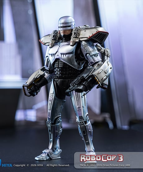 【予約】HIYA エクスクイジット・スーパーシリーズ1/12スケール 『ロボコップ3』 ロボコップ アクションフィギュア　[HIYA TOYS]