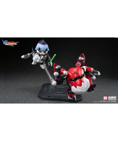 無限奪体ハートウォーリア エリー+オーガ ノンスケール 完成品アクションフィギュア