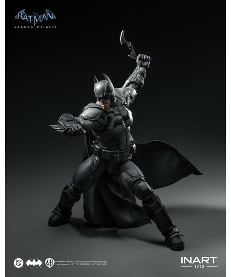 【予約】バットマン（バットマン：アーカム・ビギンズ）1/12スケール アクションフィギュア　［INART］