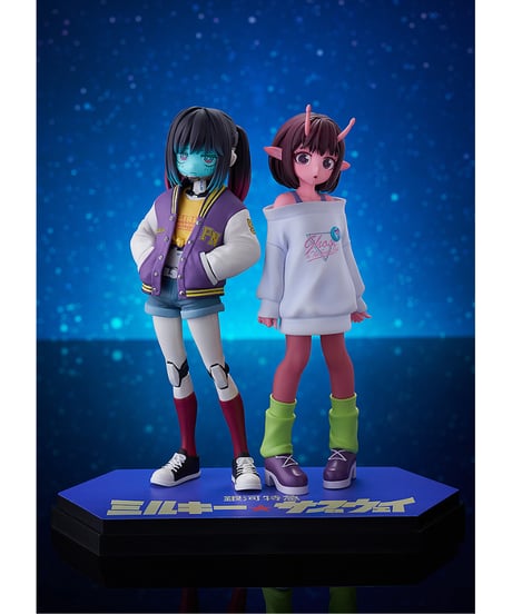 【予約】POP UP PARADE SP チハル＆マキナ　塗装済み完成品　銀河特急 ミルキー☆サブウェイ　［グッドスマイルカンパニー］